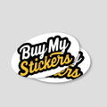 Oval Sticker