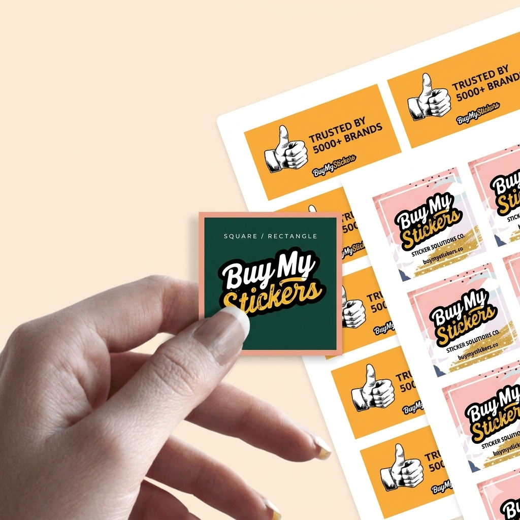 Square Sticker