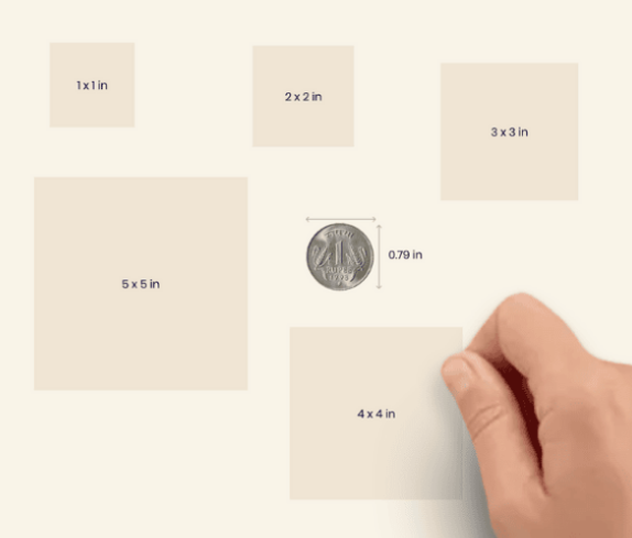 Square Sticker